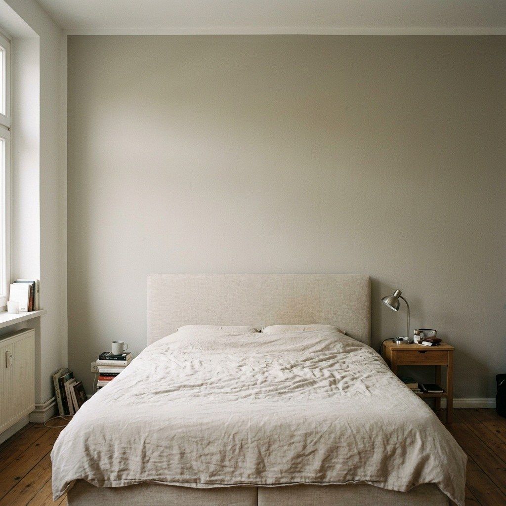 Schlafzimmer mit Bett